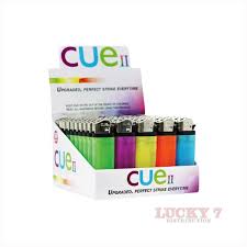 Photograph of product: Cue II Neon Gas Lighter