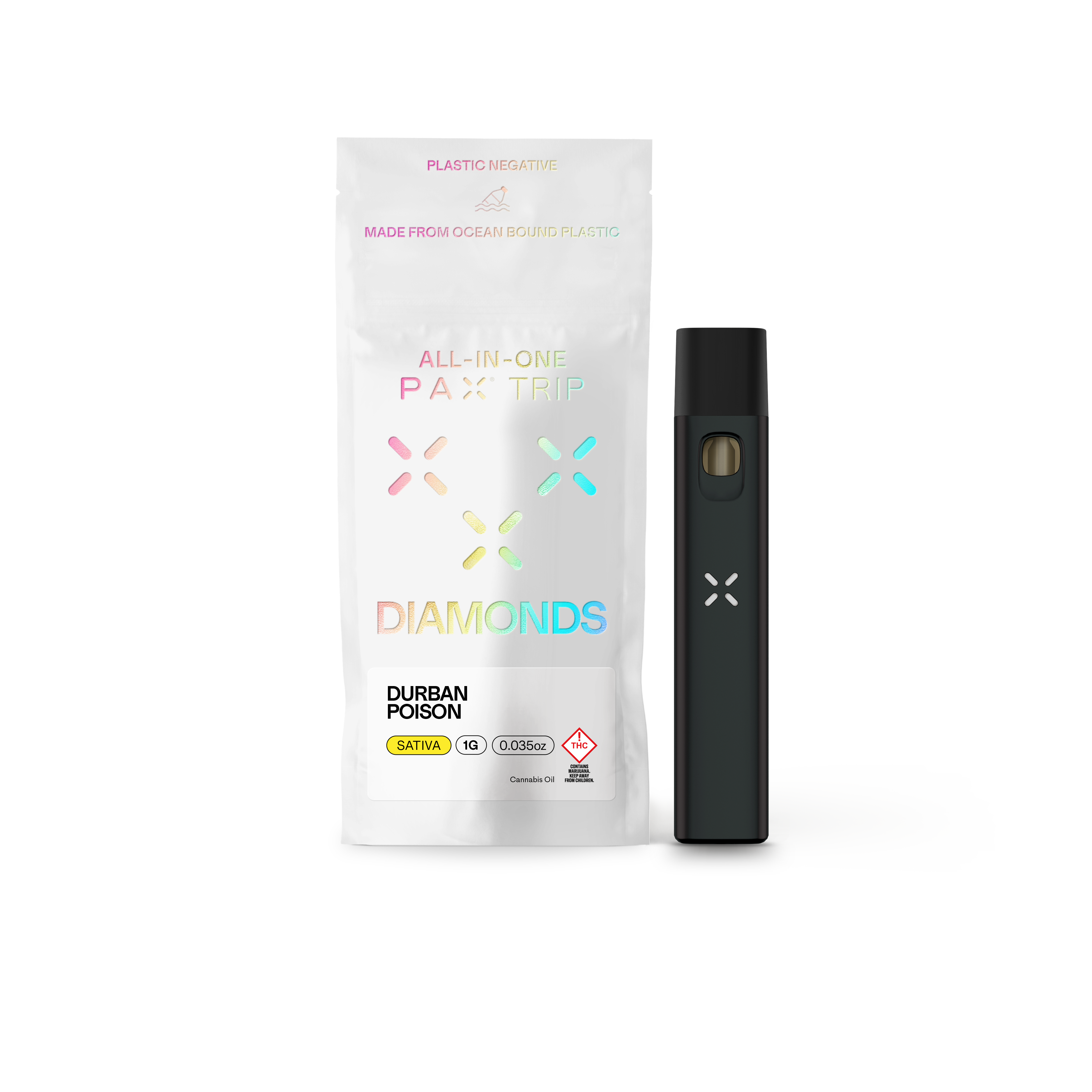 Photograph of product: Durban Poison Diamond Disposable