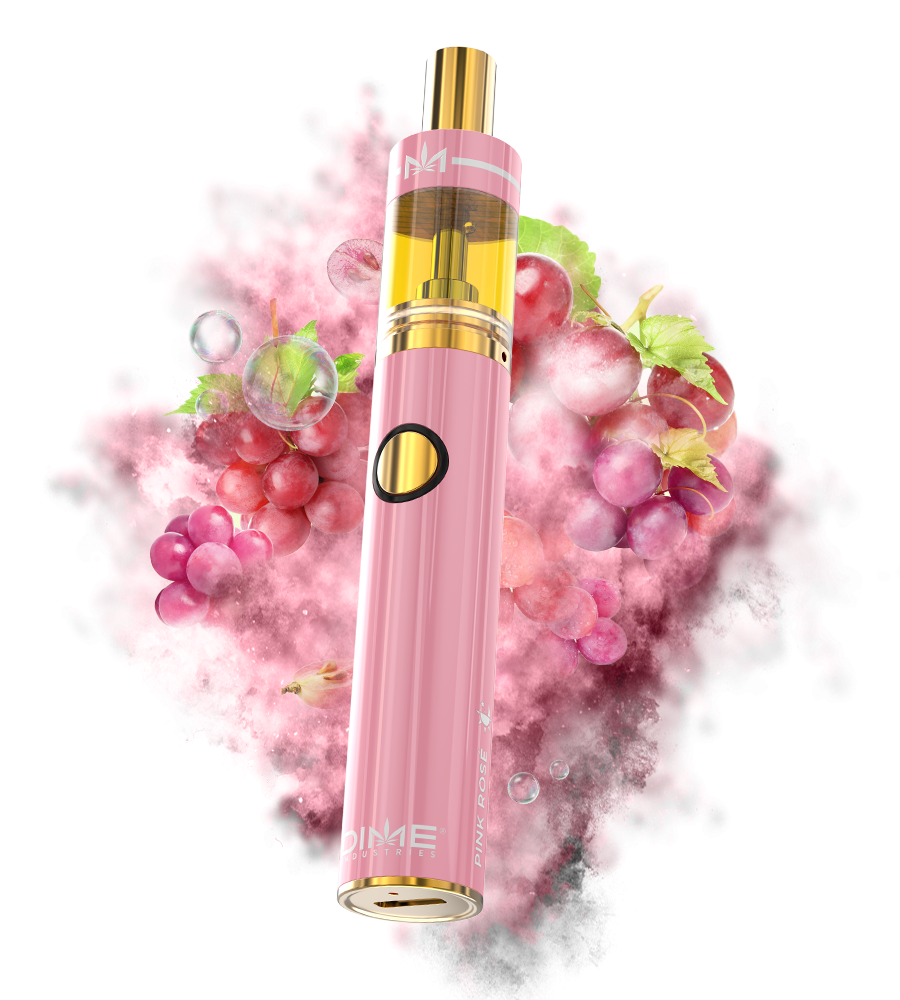 Photograph of product: Dime AIO Cartridge Pink Rose 2g (Hybrid)