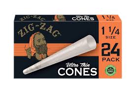 Photograph of product: 24pk Zig Zag 1-1/4 Cones