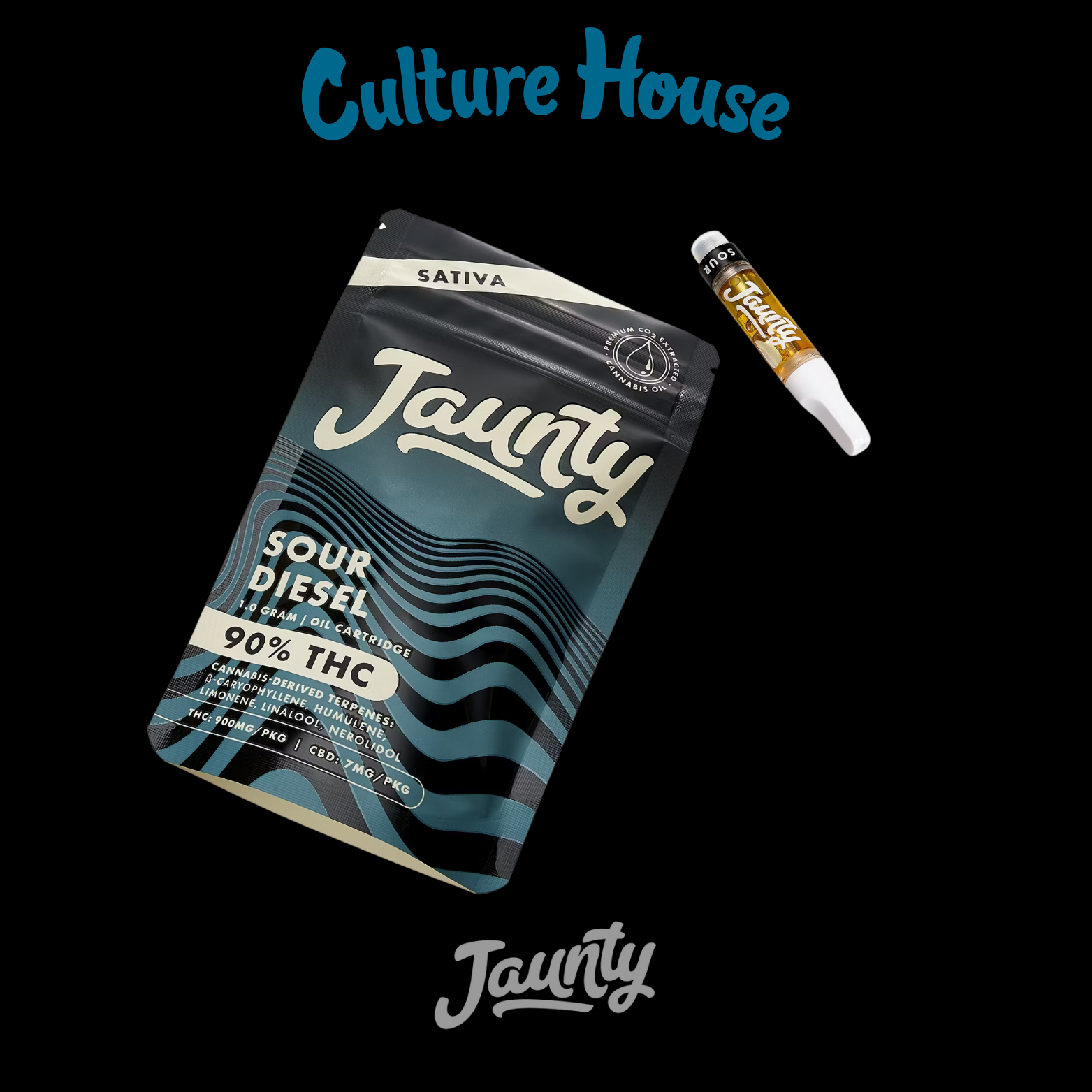 Photograph of product: Jaunty | Sour Diesel | 510
