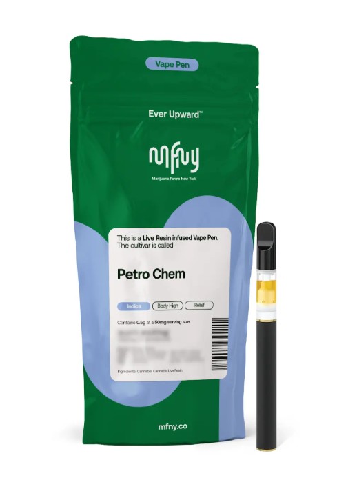 Photograph of product: MFNY | Petro Chem x True Breath | Infused PreRoll | 2pk