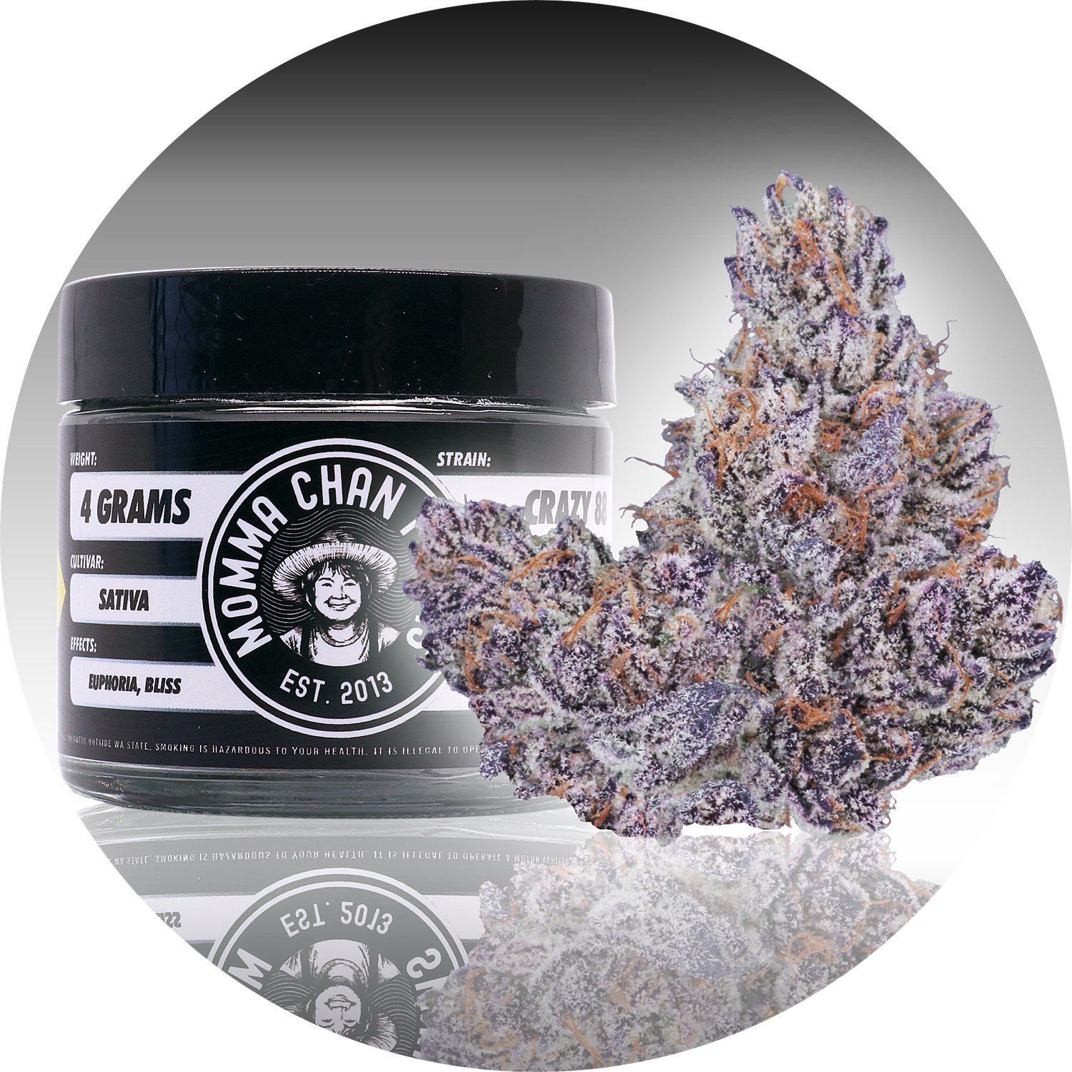 Photograph of Product: Momma Chan Farms - Crazy 88 8g