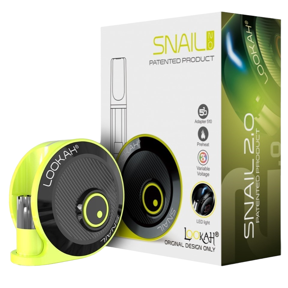 Photograph of product: Lookah Snail 2.0 Variable Voltage Battery | Neon Green