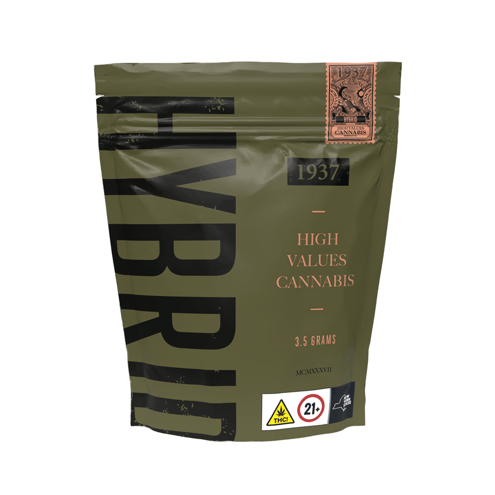 Photograph of product: 1937 | Triangle Larry OG | Flower | 3.5g