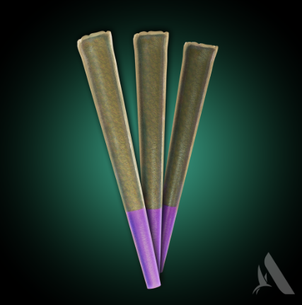 Photograph of product: PB Breath (3x.7g) Pre-Rolls (H) 00415