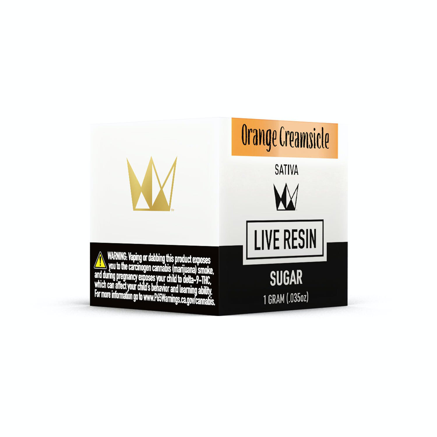 Photograph of product: West Coast Cure - Orange Creamsicle (Sativa) Live Resin Sugar 1g