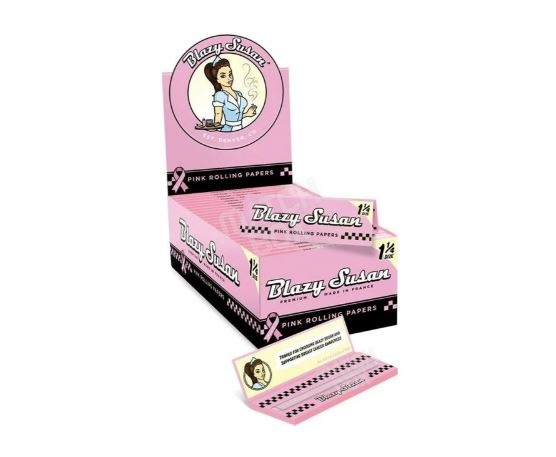 Photograph of product: Blazy Susan: Classic 1 1/4" Pink Papers | 50ct