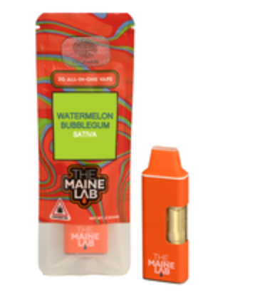 Photograph of product: Watermelon Bubblegum Disposable Cart