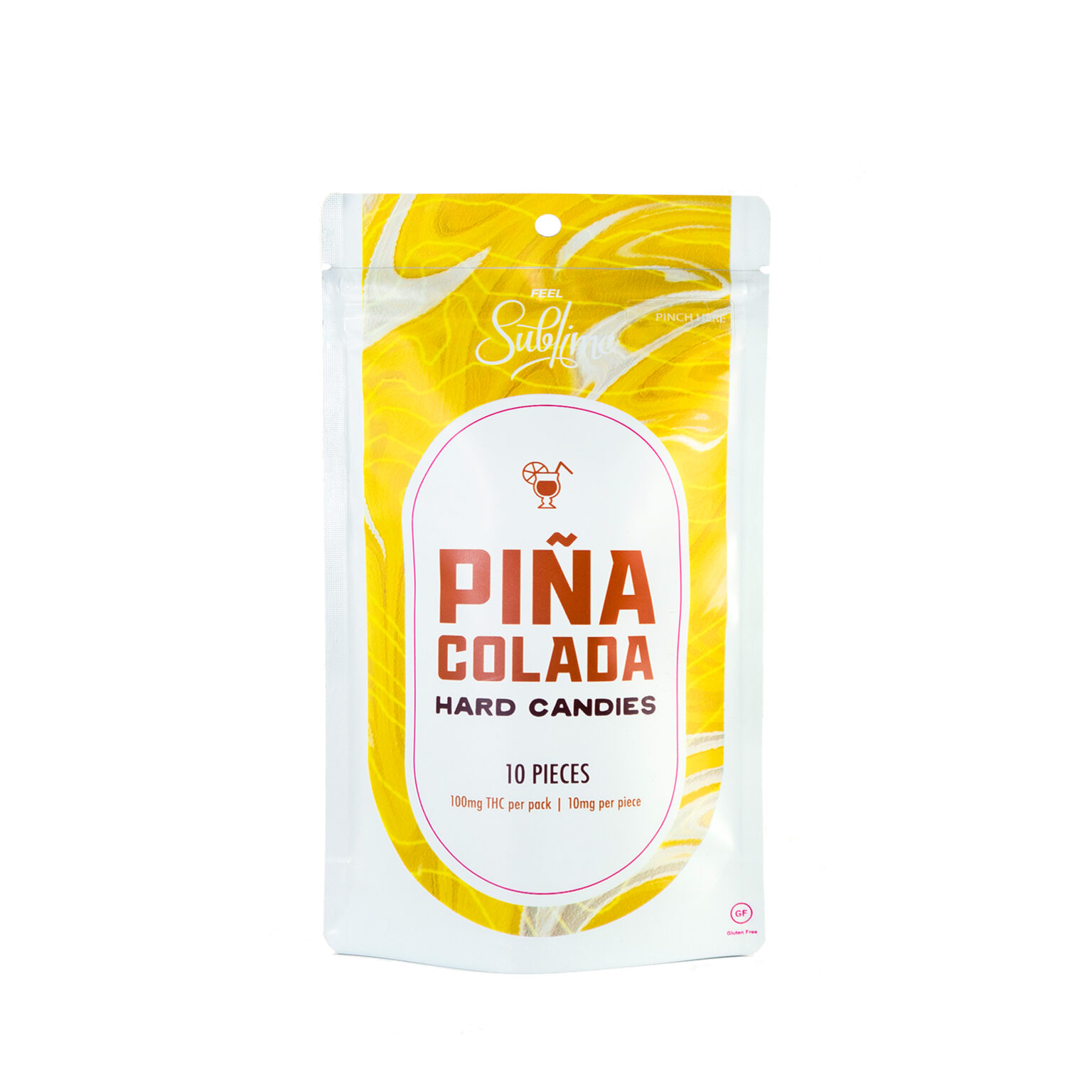 Photograph of product: Pina Colada Hard Candy