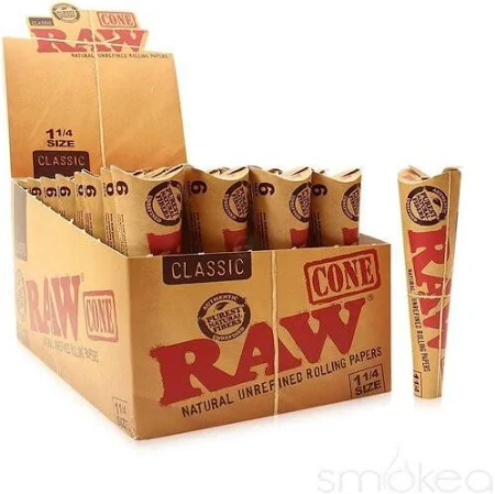 Photograph of product: Raw Papers - 1 1/4" w/ Tip