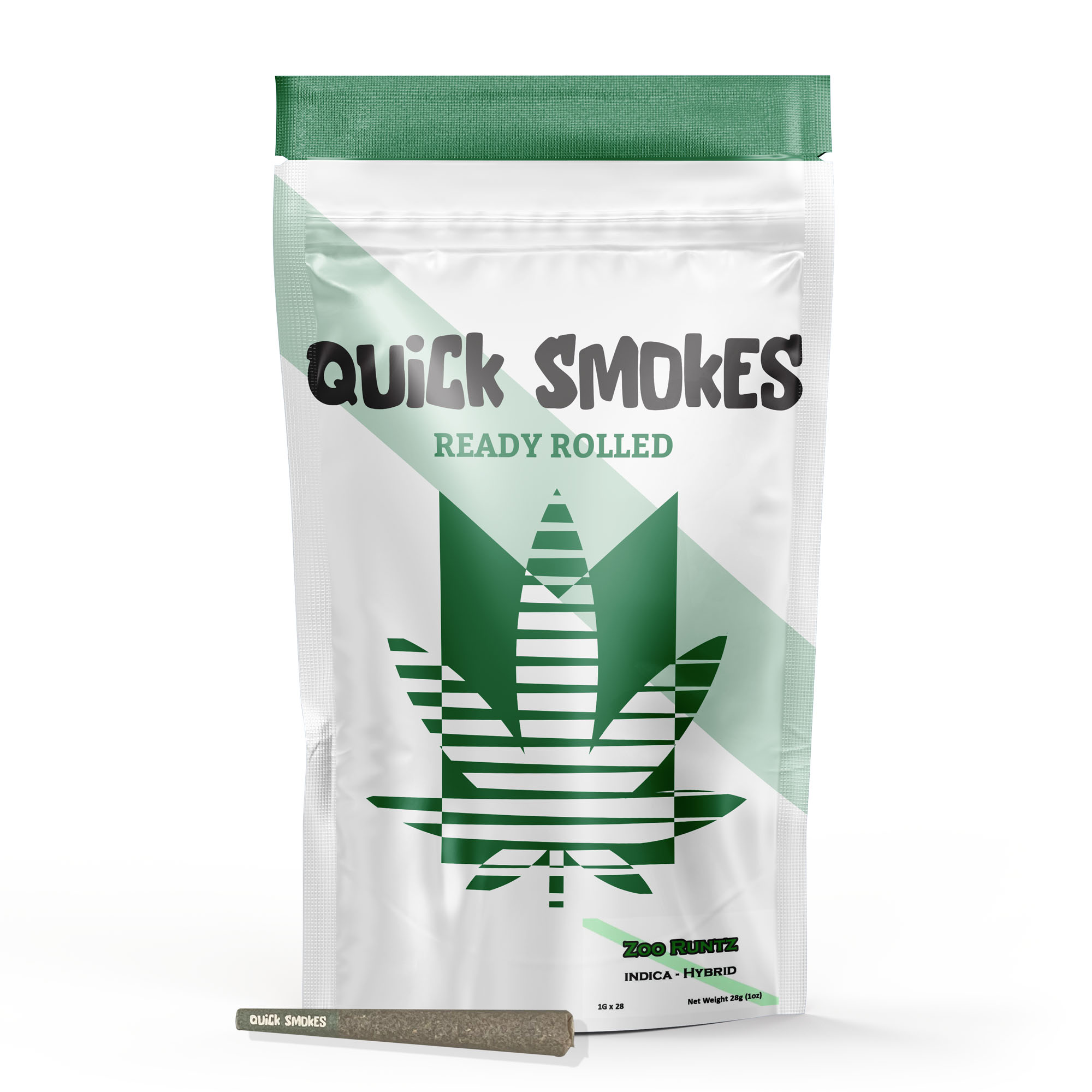 Photograph of Product: PR | Zoo Runtz | 1g x 28 Pre-Roll Pack | Quick Smokes