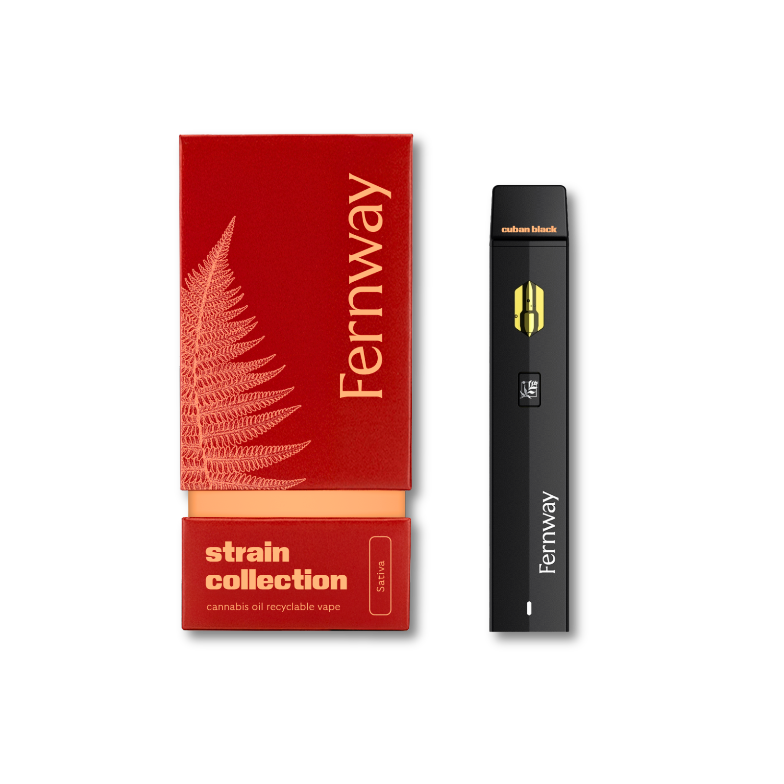 Photograph of product: Fernway - Cuban Black Haze Disposable Vape - 1g