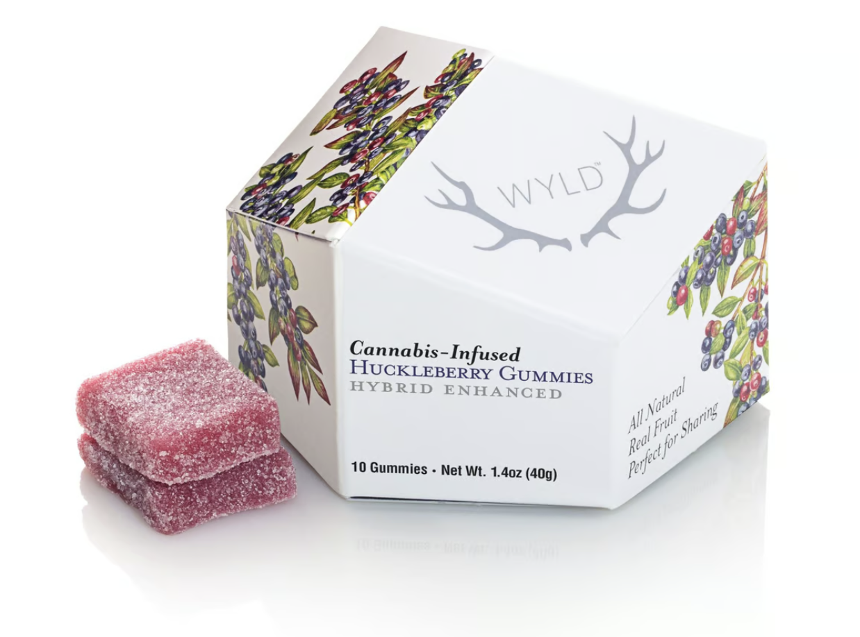 Photograph of product: HUCKKLEBERRY | 10 PC| 100MG TH-oui