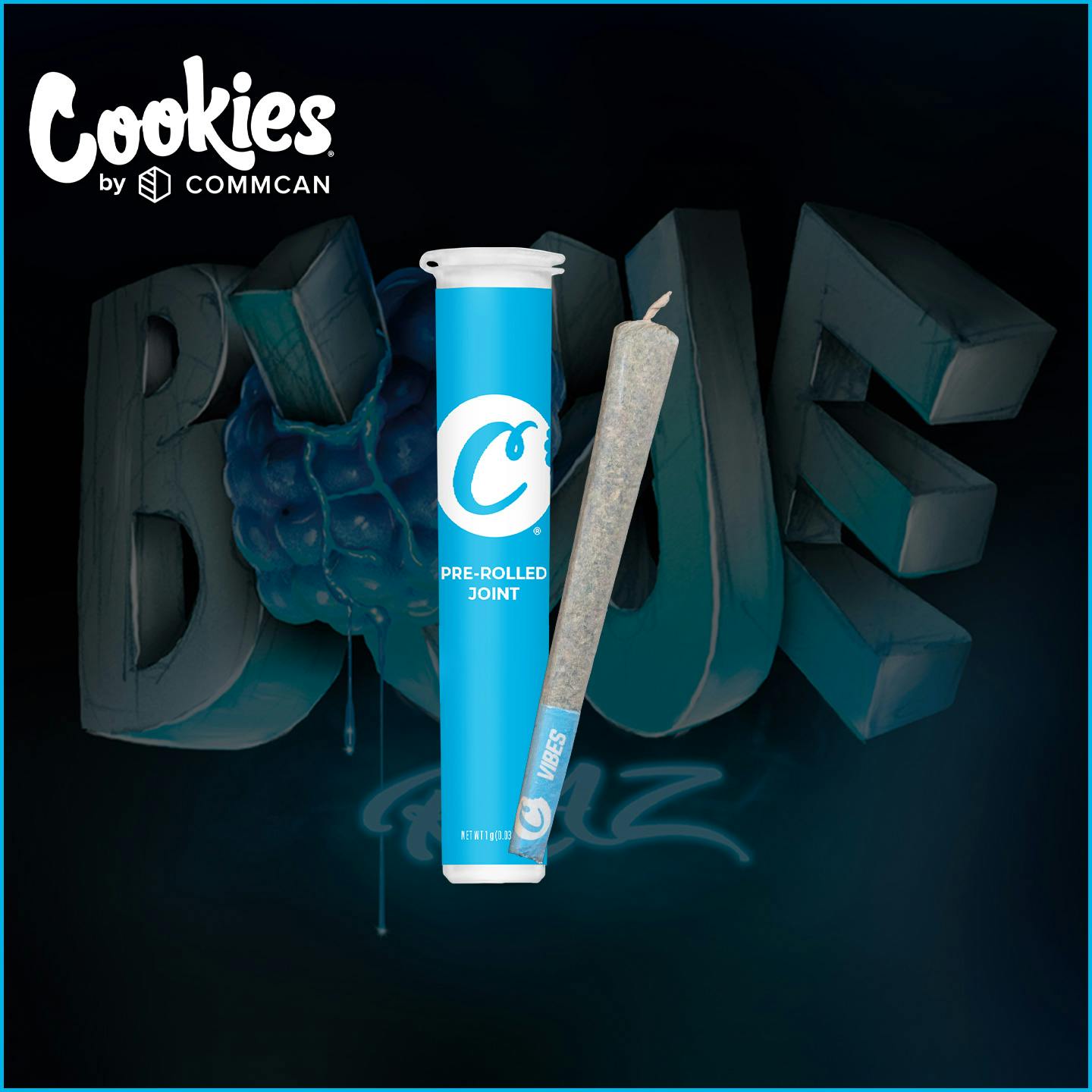 Photograph of product: Blue Raz Pre-Roll