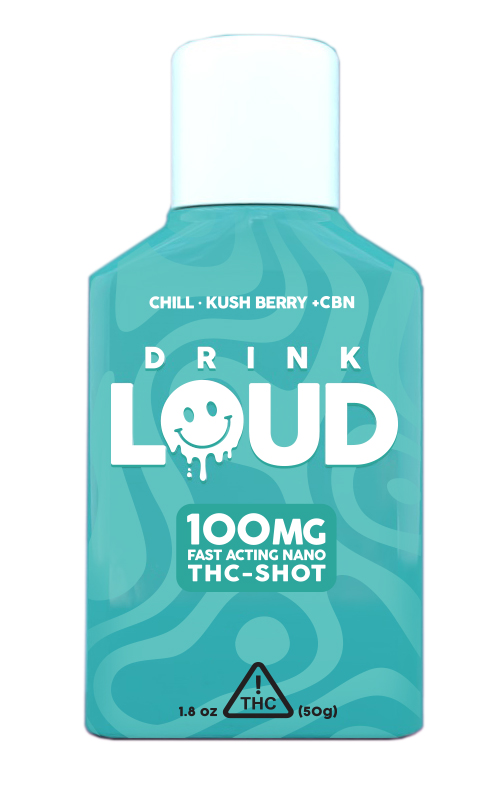 Photograph of product: Drink Loud - Tincture - Kush Berry (H) (100mg)
