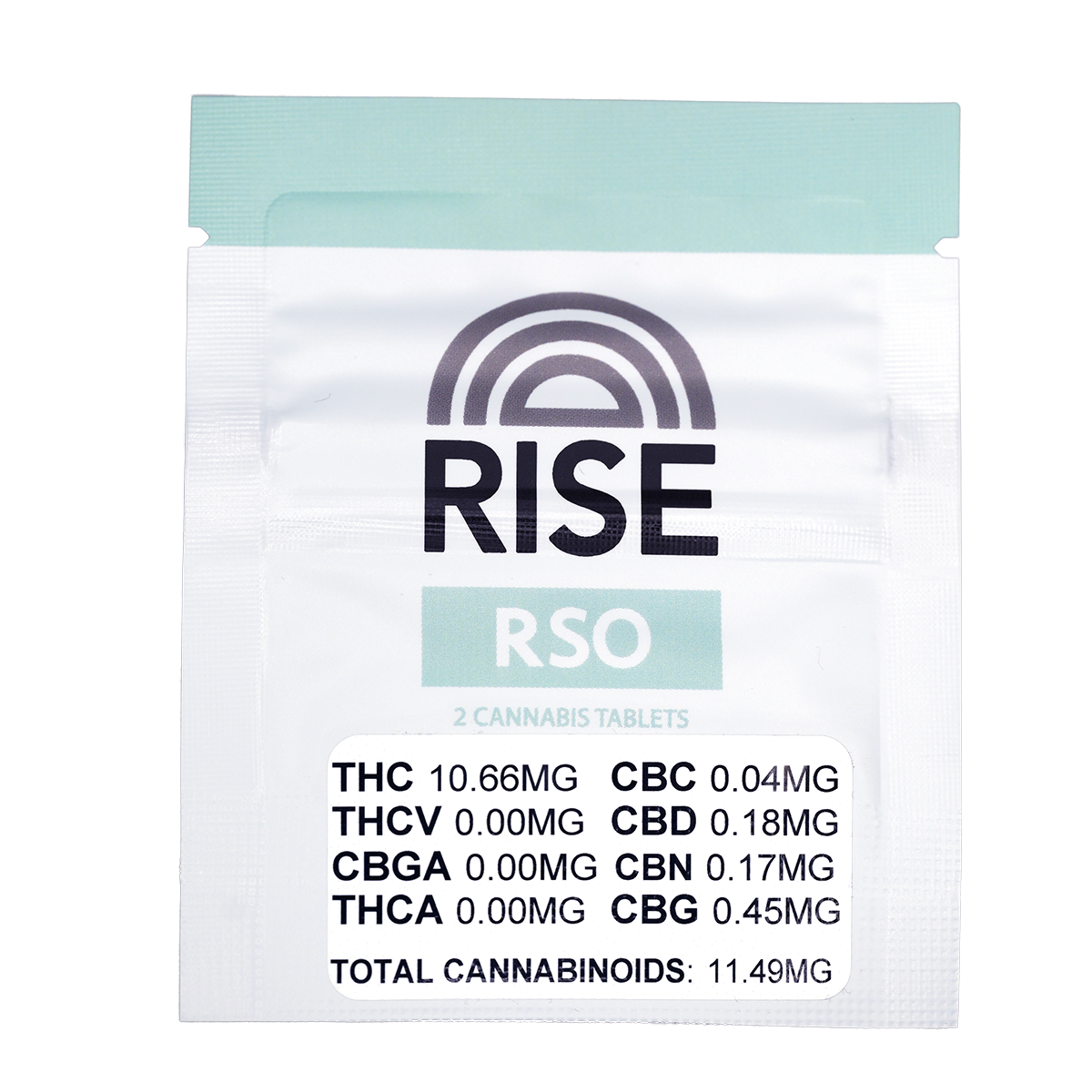Photograph of product: 10mg | RSO | Tablets