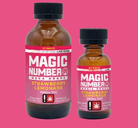 Photograph of product: Magic Drops | Strawberry Lemonade | 1,000mg