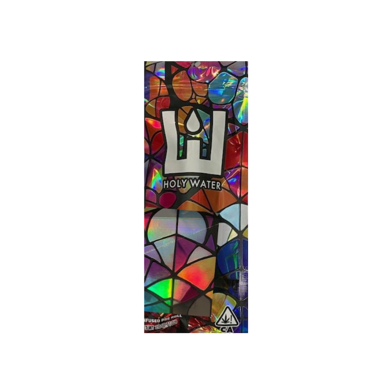 Photograph of product: Infused Preroll - Rainbow - 1g (H) - Holy Water