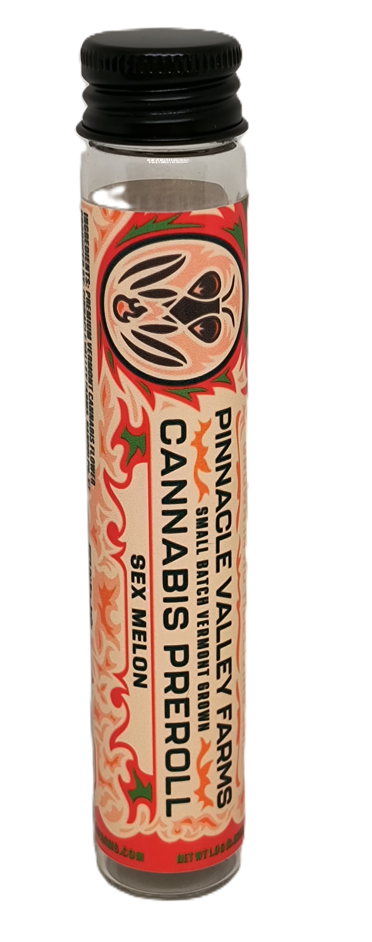 Photograph of product: Sex Melon Pre-Roll | Pinnacle Valley