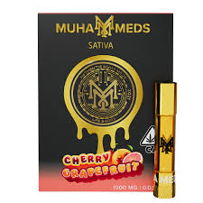 Photograph of product: Muha Meds Cartridge Cherry Grapefruit