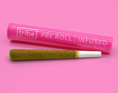 Photograph of Product: Pink Taco - Dipped and Rolled THCA Infused Pre Roll