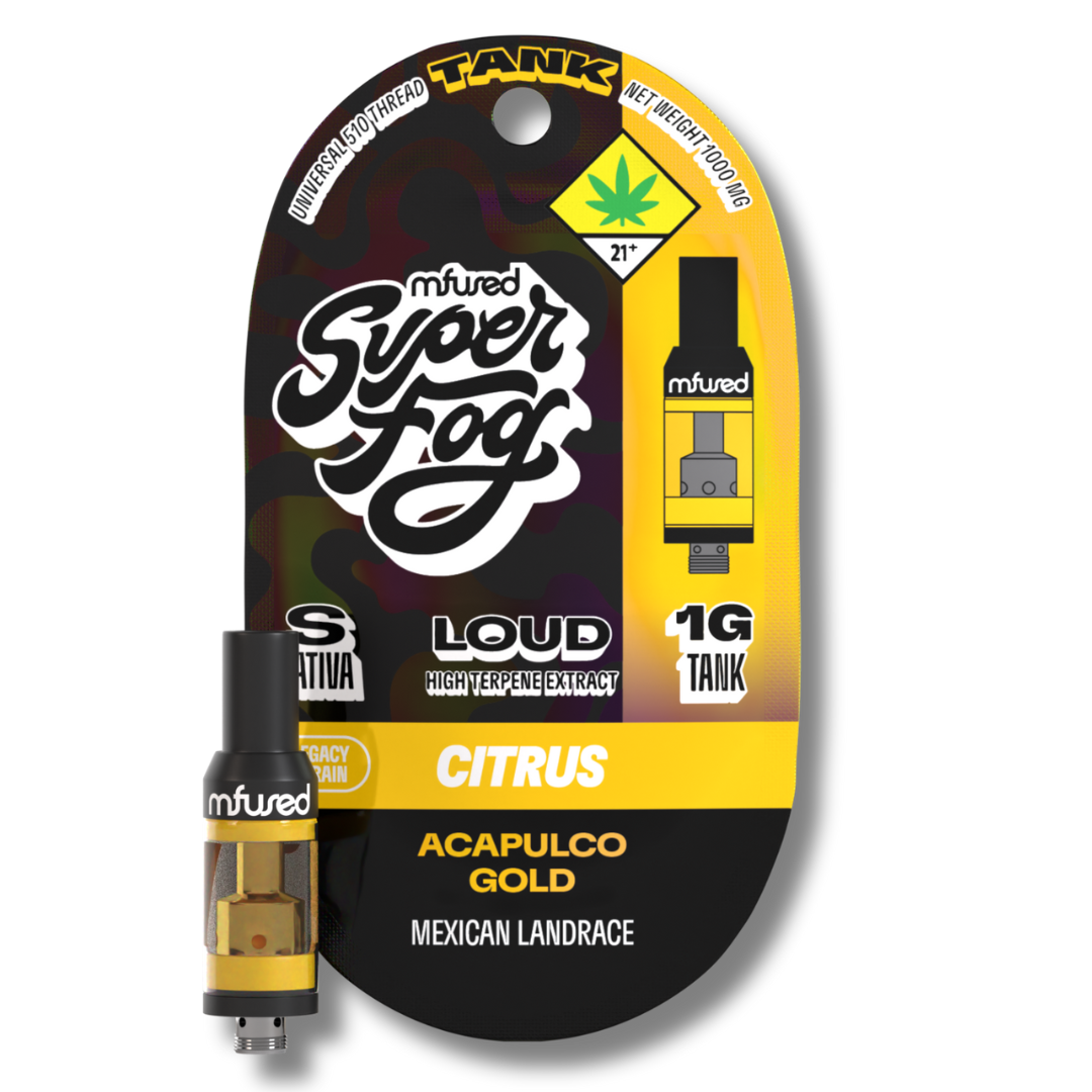 Photograph of product: Acapulco Gold 1g LOUD Tanker (Super Fog)