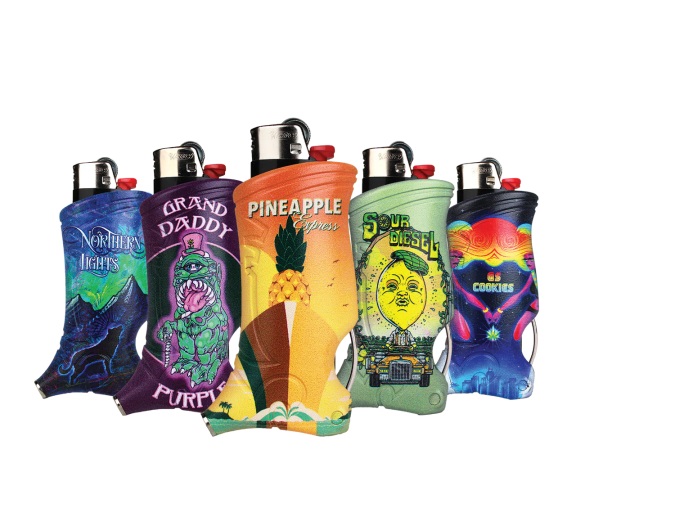 Photograph of product: Toker Poker | BIC size Oui'd Strains Toker Poker $12