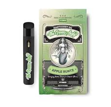 Photograph of product: The Green Lady | Candied Apple OG | Live Resin | Vape