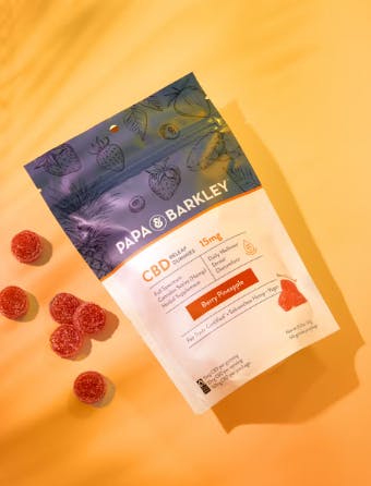 Photograph of product: Berry Pomegranate- CBN Sleep Releaf Gummies - Retail