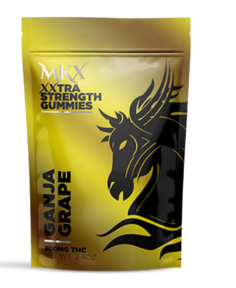 Photograph of product: GANJA GRAPE GUMMIES 200MG