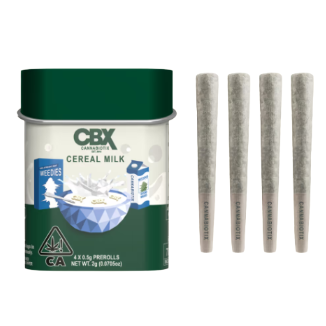 Photograph of product: CEREAL MILK 4PK PREROLLS