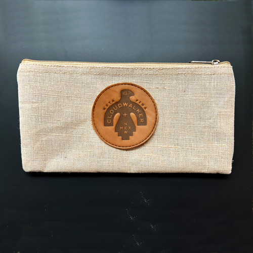 Photograph of product: Hemp Zip Pouch Bag