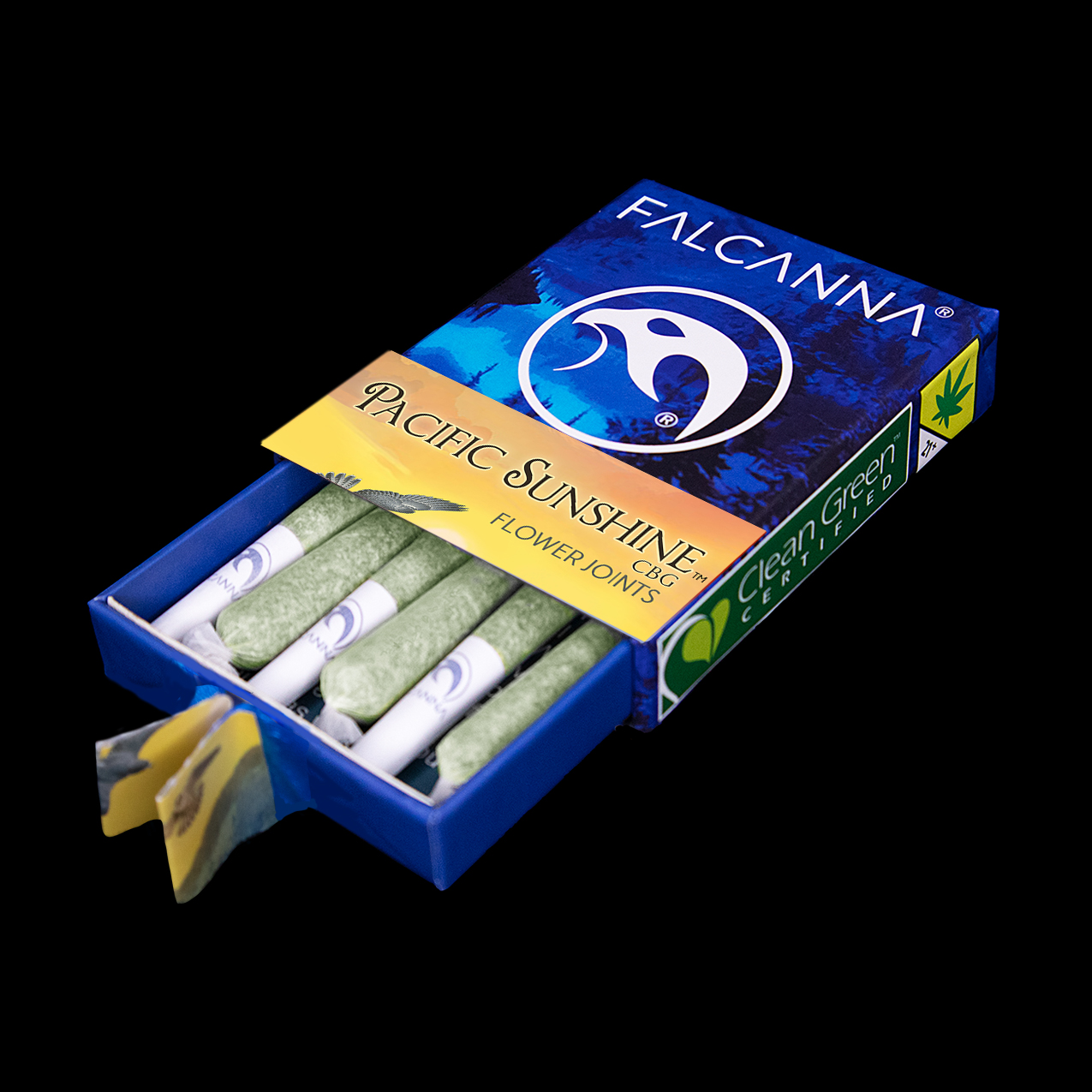 Photograph of product: Pacific Sunshine + CBG Pre-Roll 6-pack | 3.6g (DOH)