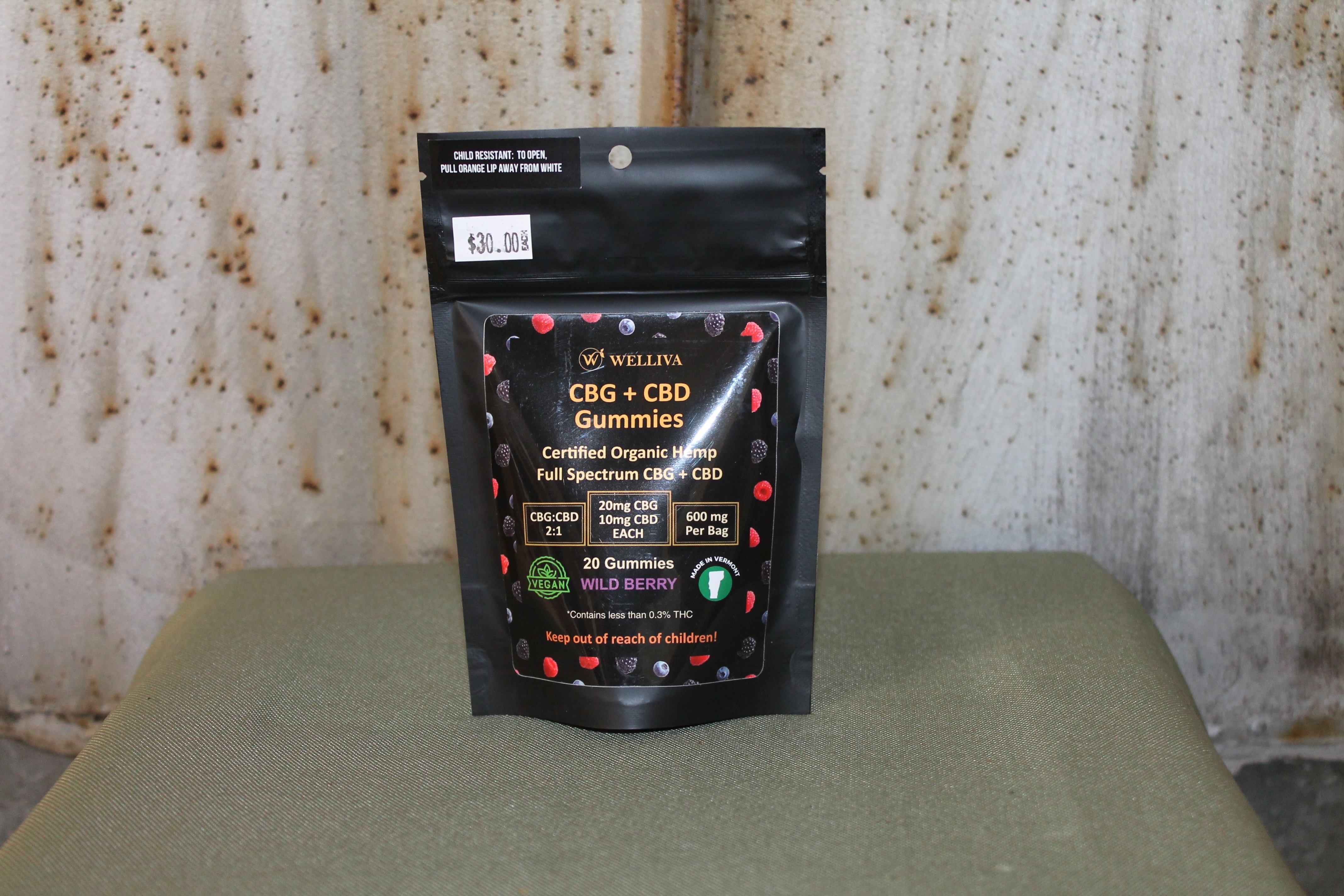 Photograph of product: Welliva I CBD/CBG Gummies
