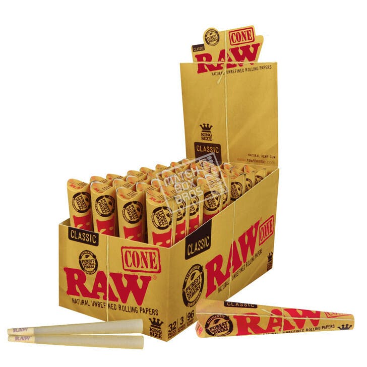 Photograph of product: RAW 3PK KING SIZE CONES