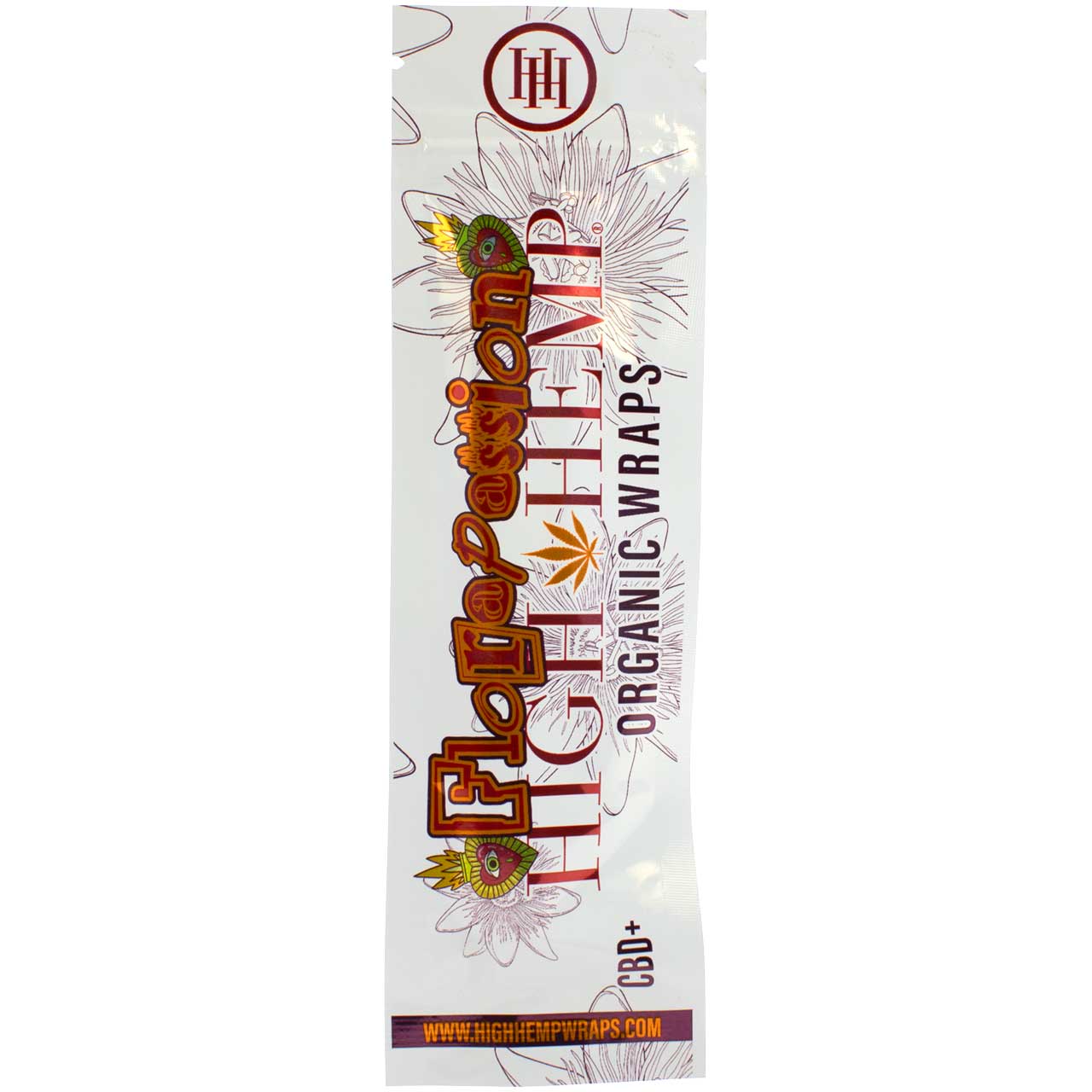 Photograph of product: Z WAVE - ACCESSORIES - HIGH HEMP WRAP - FLORA PASSION
