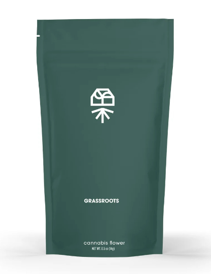 Photograph of product: GRASSROOTS MELLOW FELLOW FLOWER 14G
