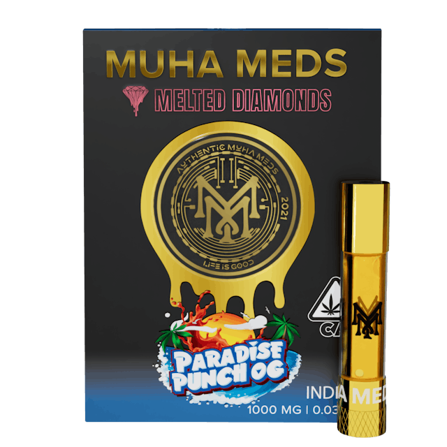 Photograph of product: Paradise Punch OG | 1g Diamond Cartridge - 