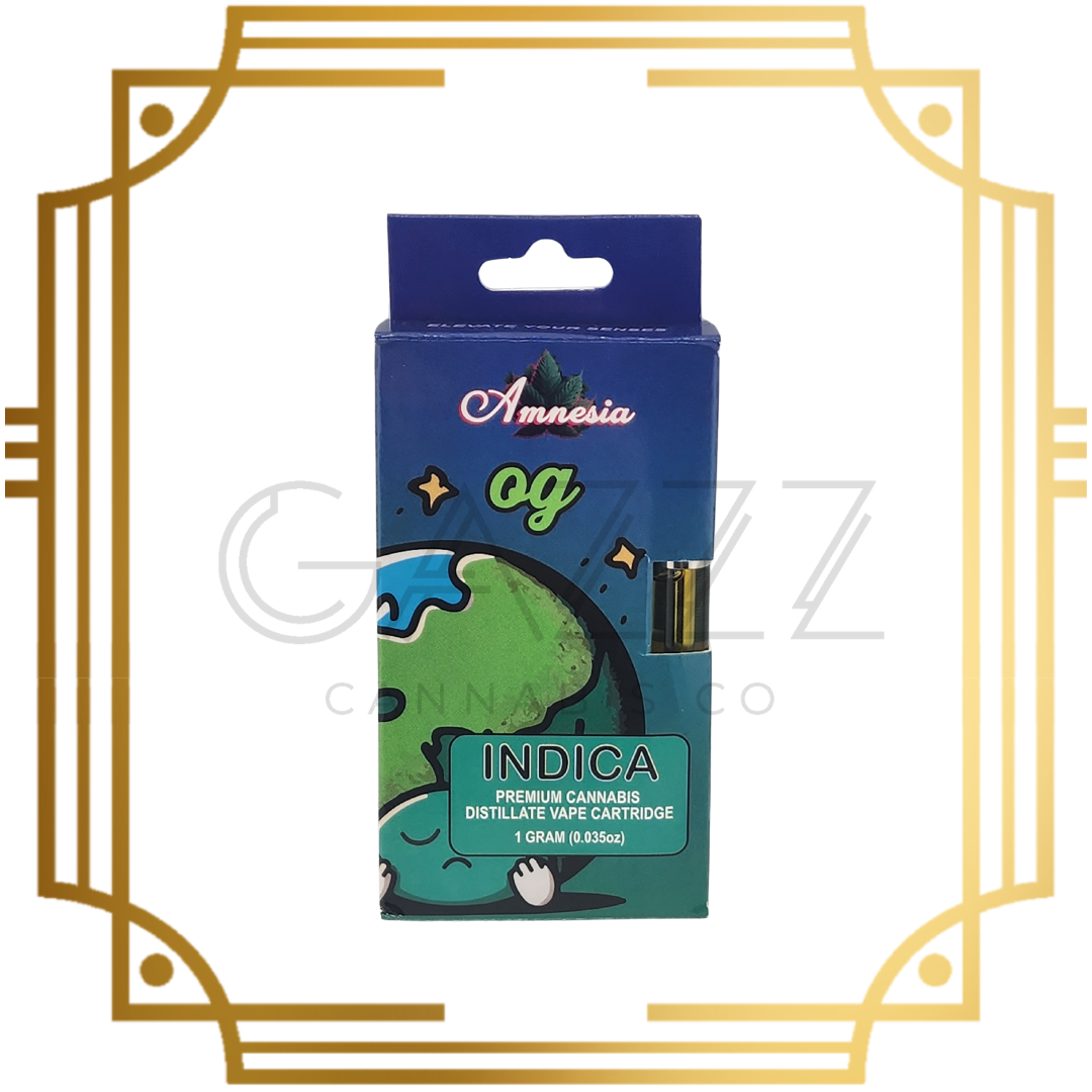 Photograph of product: Amnesia OG Vape Cartridge