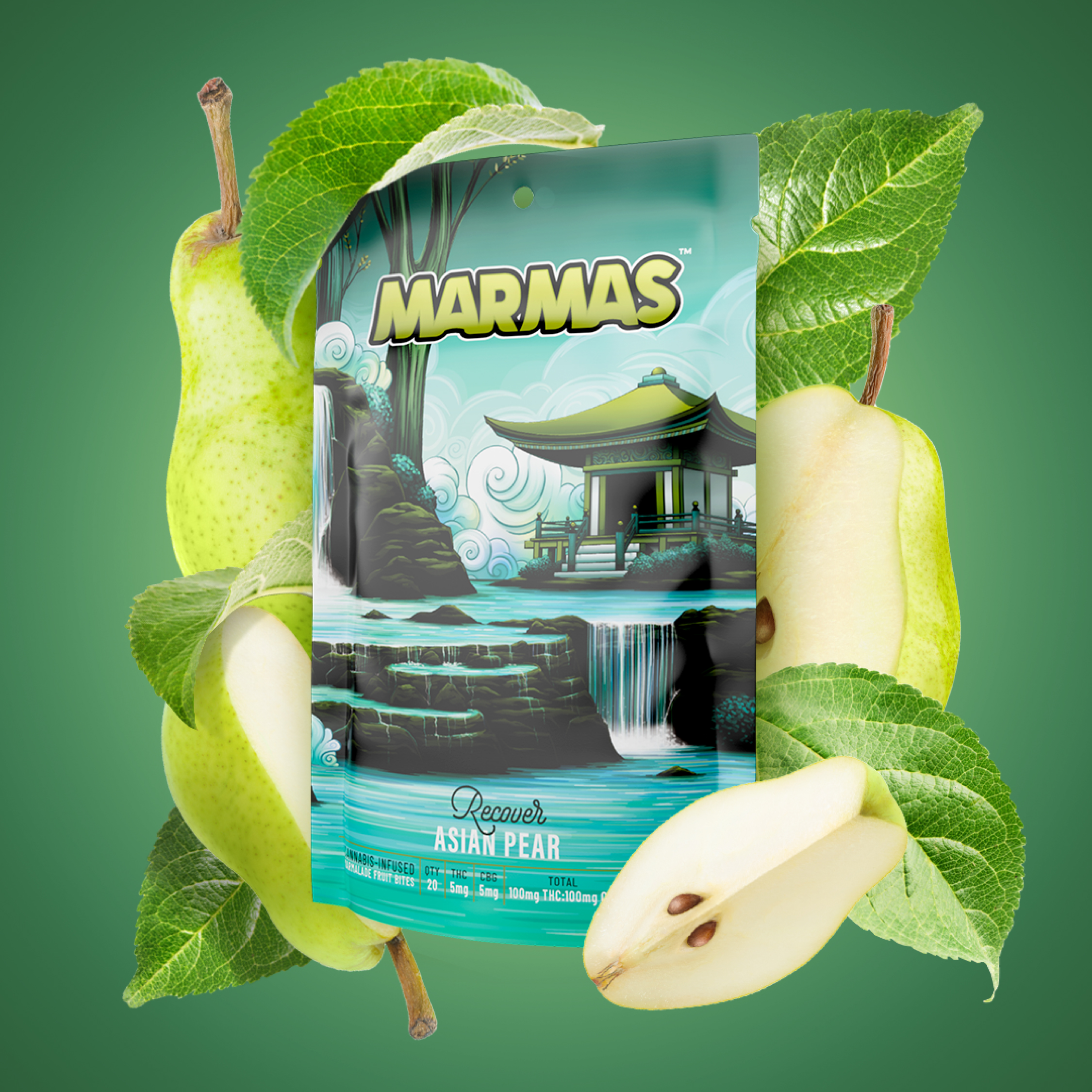 Photograph of product: Asian Pear 1:1 CBG