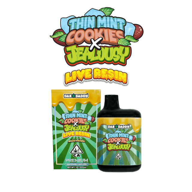 Photograph of product: Thin Mint Cookies | 1G Disposable - 