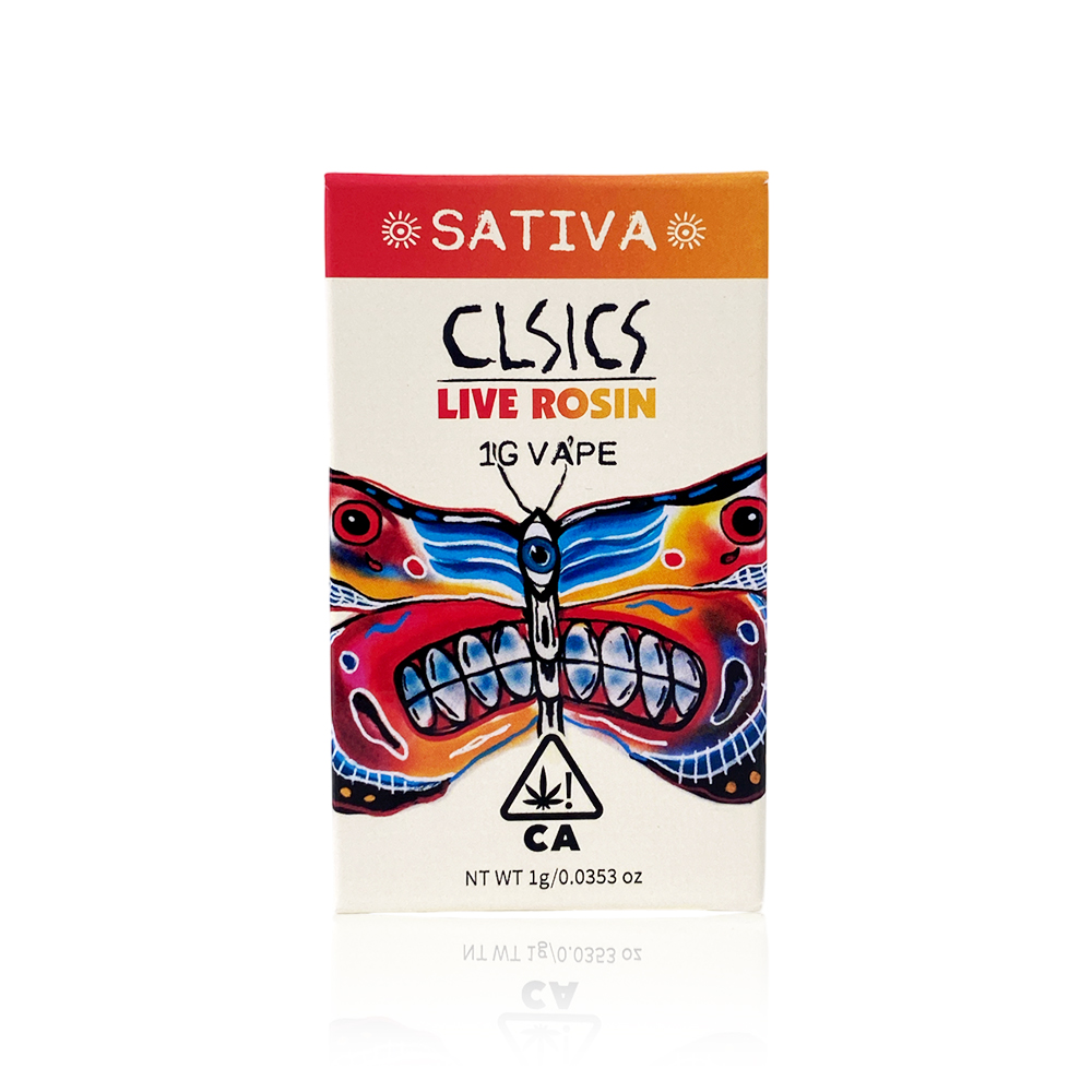 Photograph of product: CLSICS - All In One - Clockwork Lemon - Live Rosin - 1G