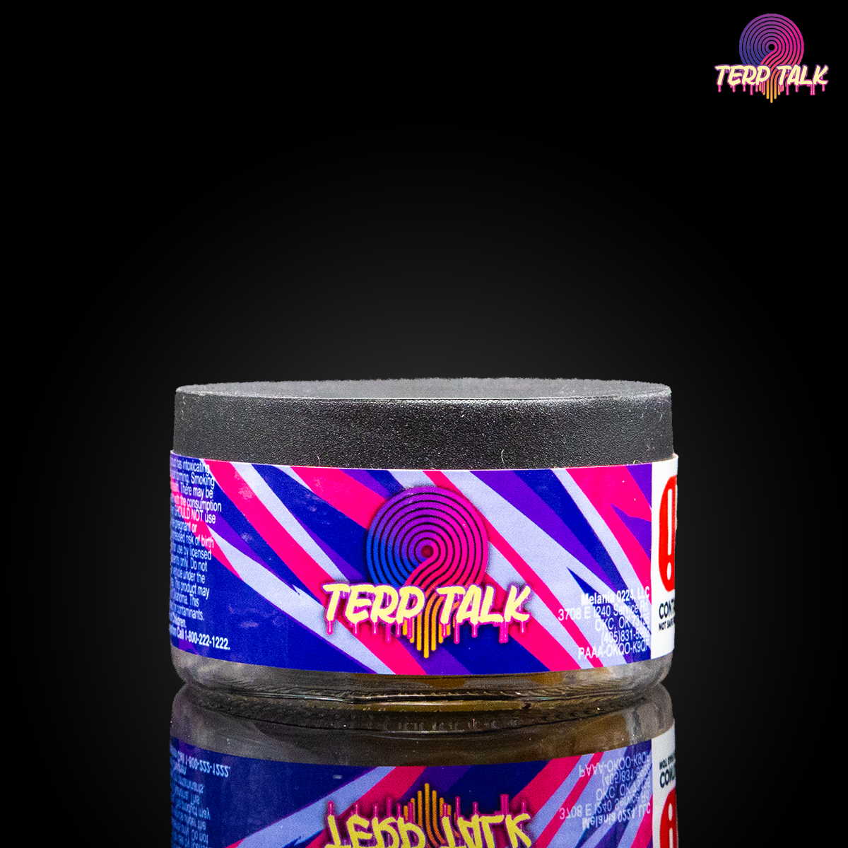 Photograph of product: DBL Baked Cake - Terp Talk Baller Jar