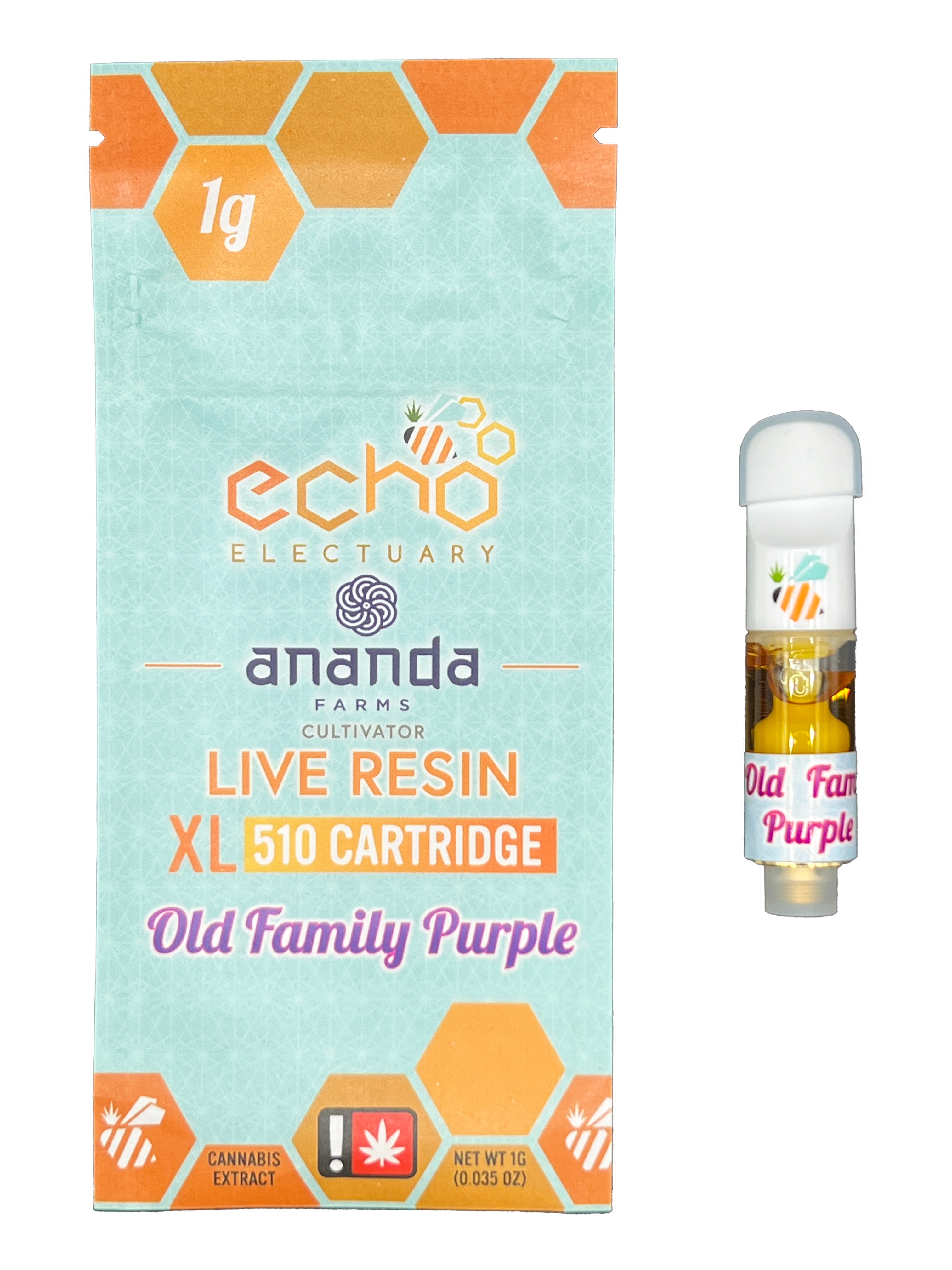 Photograph of product: Old Family Purple Live Nectar XL Cartridge
