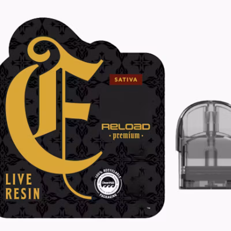 Photograph of product: Eureka | Ghost Train Haze Premiun Live Resin Reload pod, 2g