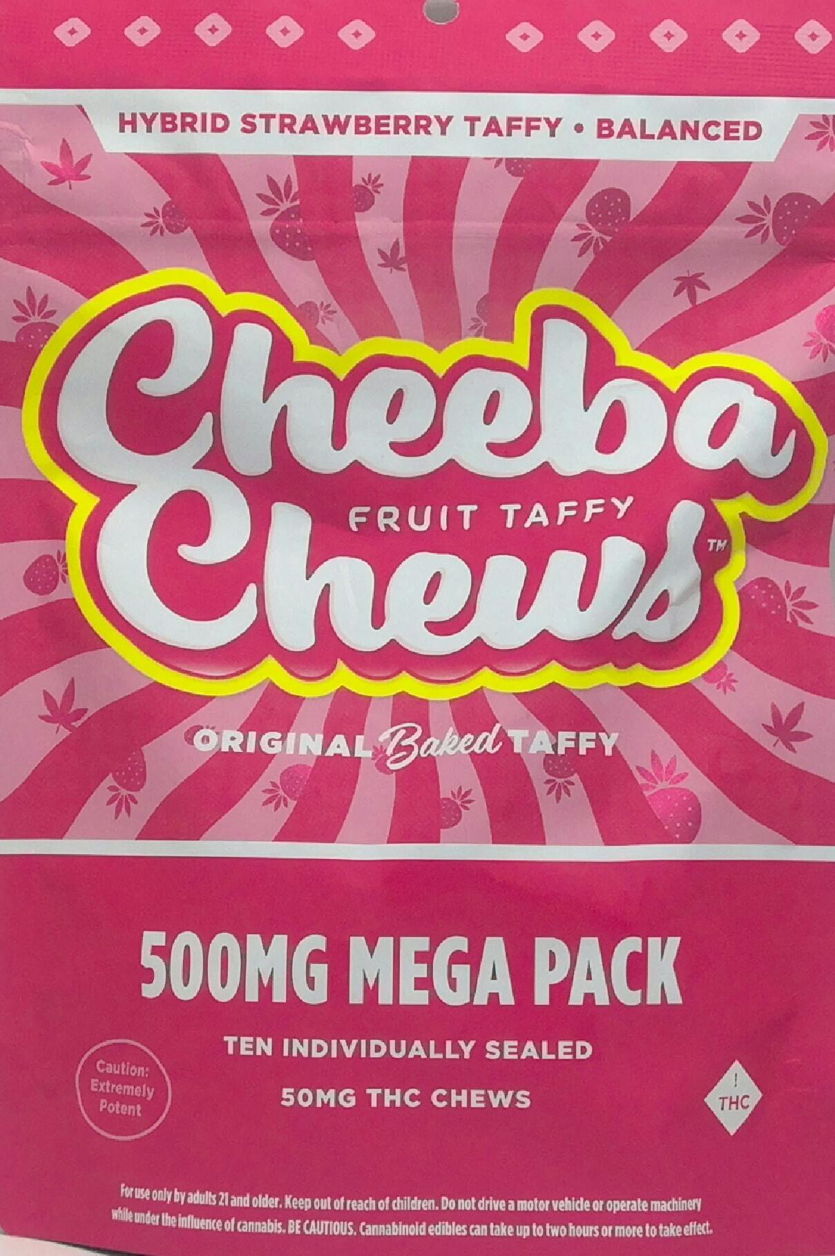 Photograph of product: Hybrid Strawberry Fruit Chews | 500mg