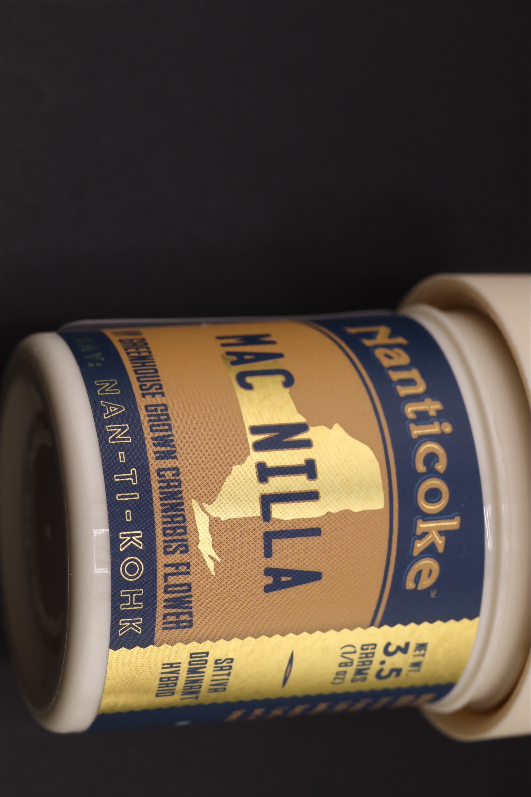 Photograph of product: Nanticoke | Mac Nilla flower, jar 3.5g