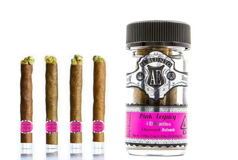 Photograph of product: The Oppenheimer Pre-Roll | Diamond Infused | 4 x 0.85g