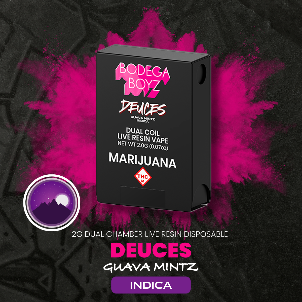 Photograph of product: Guava Mintz | 2g AIO Disposable